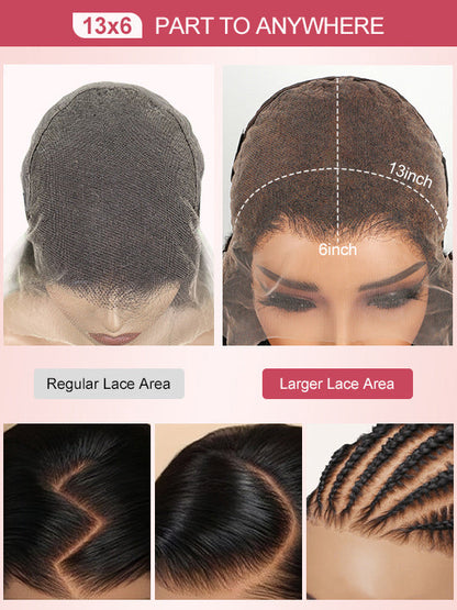 Kisslove Hair 13x6 Lace Frontal Burmese Curly Wig Bye Bye Knots Glueless Lace Wigs