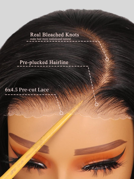 [Wear & Go] Pre-Everything Glueless Air Wig 3D Body Wave 4x4/6x4.5/13x4 Lace Front Wigs