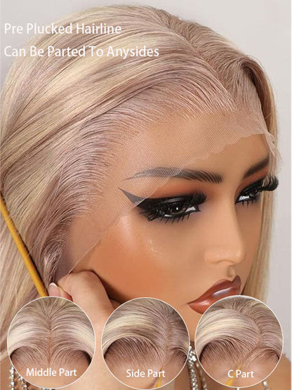 [Wear & Go] Pre-Everything Blonde Balayage Highlights Glueless 5x5/ 13x6 Lace Frontal Wig