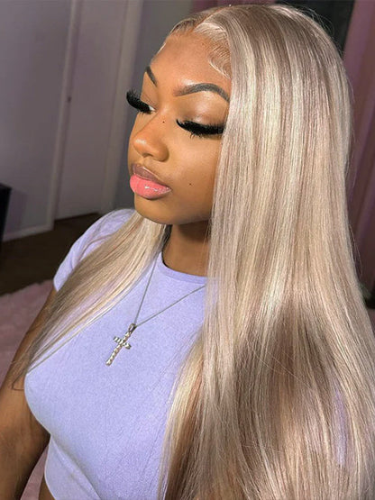 [Wear & Go] Pre-Everything Blonde Balayage Highlights Glueless 5x5/ 13x6 Lace Frontal Wig