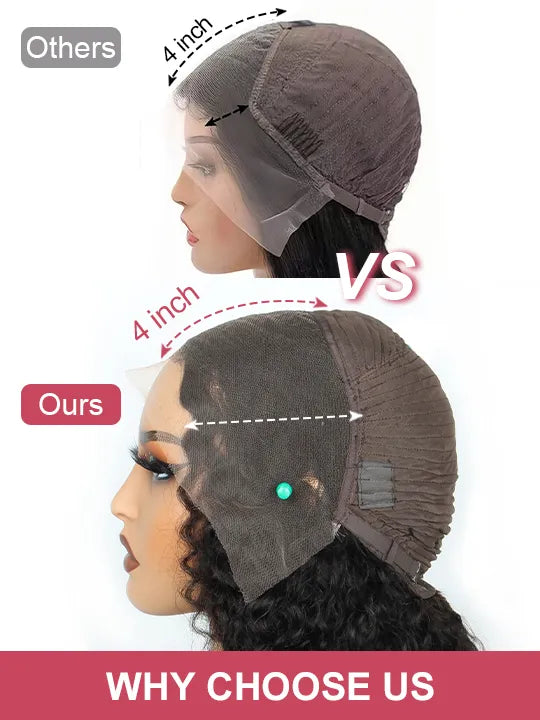 Pre-Bleached Knots Body Wave 13x4 HD Full Lace Frontal Wig Upgrade Ready to Go Wigs