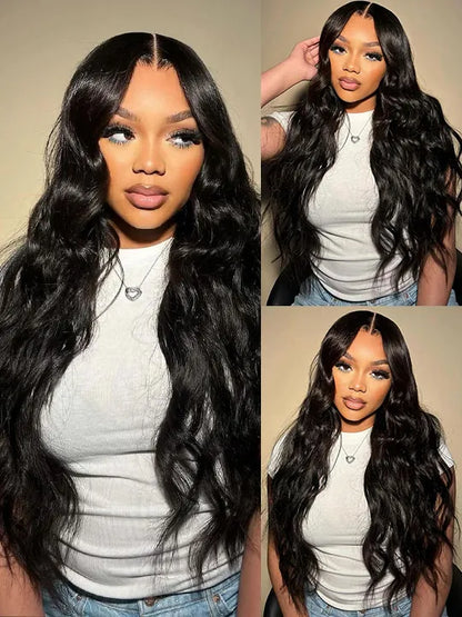 Pre-Bleached Knots Body Wave 13x4 HD Full Lace Frontal Wig Upgrade Ready to Go Wigs