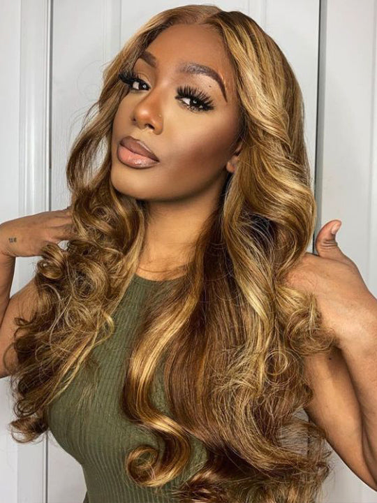 [Wear & Go] Pre-Everything Glueless Air Wig Highlight 3D Body Wave 6x4.5/13x4 Lace Wigs