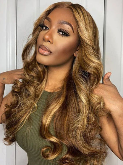 [Wear & Go] Pre-Everything Glueless Air Wig Highlight 3D Body Wave 6x4.5/13x4 Lace Wigs
