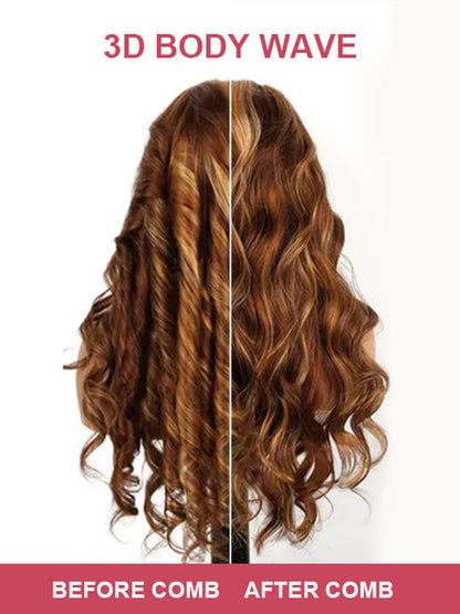 [Wear & Go] Pre-Everything Glueless Air Wig Highlight 3D Body Wave 6x4.5/13x4 Lace Wigs