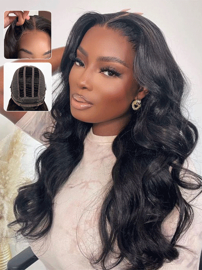 [Wear & Go] Pre-Everything Glueless Air Wig 3D Body Wave 4x4/6x4.5/13x4 Lace Front Wigs