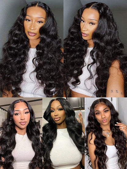 [Wear & Go] Pre-Everything Glueless Air Wig 3D Body Wave 4x4/6x4.5/13x4 Lace Front Wigs