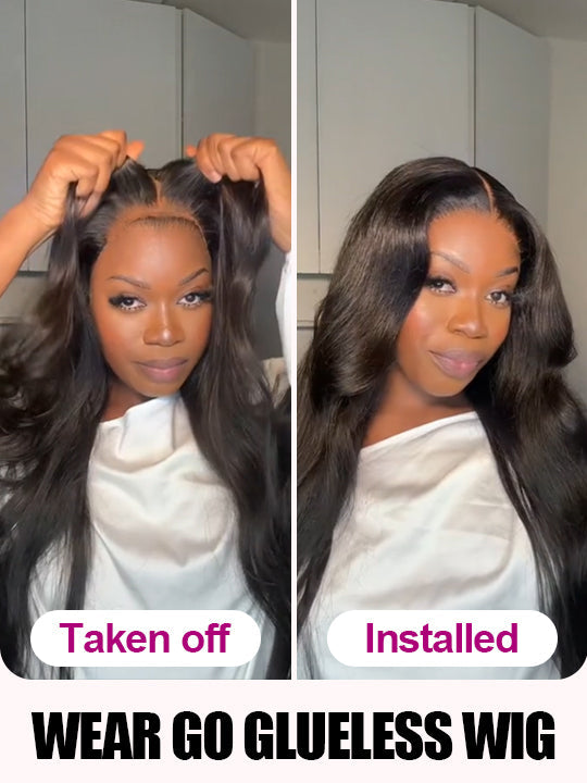 [Wear & Go] Pre-Everything Glueless Air Wig 3D Body Wave 4x4/6x4.5/13x4 Lace Front Wigs