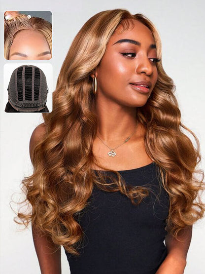[Wear & Go] Pre-Everything Glueless Air Wig Highlight 3D Body Wave 6x4.5/13x4 Lace Wigs