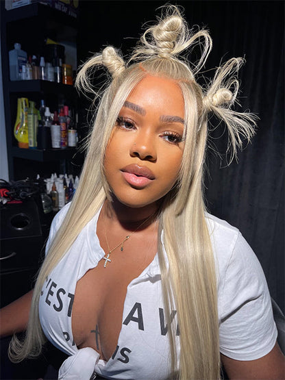 [Wear & Go] Pre-Everything Blonde Balayage Highlights Glueless 5x5/ 13x6 Lace Frontal Wig