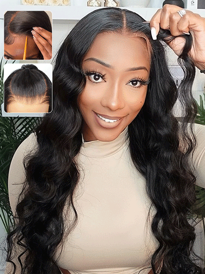 [Wear & Go] Pre-Everything Glueless 5x5/6x4.5/10x6 HD Lace Wig 3D Body Wave Virgin Human Hair