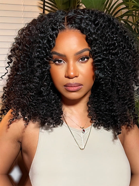 [Wear & Go] Pre-everything Glueless Kinky Curly 6x4.5/5x5/10x6 Lace Front Human Hair Wigs