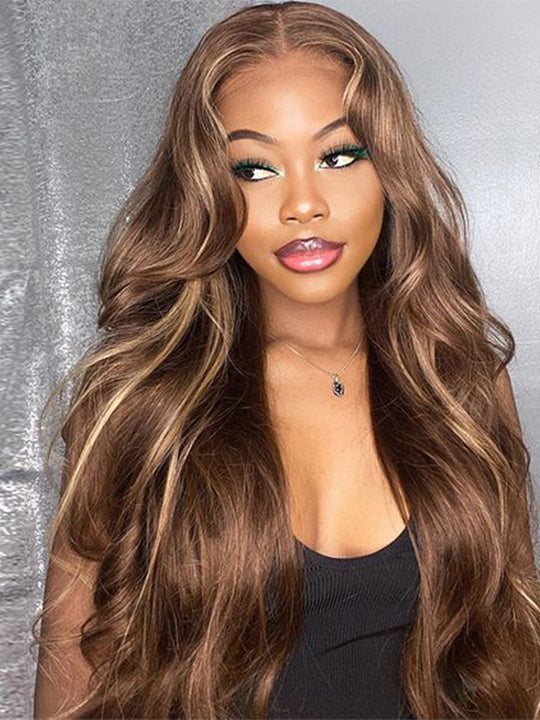 [Wear & Go] Pre-Everything Glueless Air Wig Highlight 3D Body Wave 6x4.5/13x4 Lace Wigs
