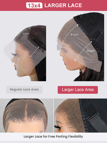 Pre Styled Side Part Body Wave Bob Wig Glueless Ready to Go Short Bob Wigs