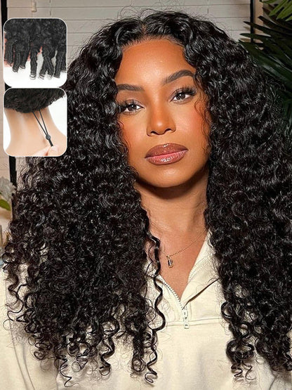 Kisslove Hair 13x6 Lace Frontal Burmese Curly Wig Bye Bye Knots Glueless Lace Wigs