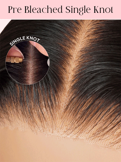 KissLove Glueless Invisi-Drawstring 360 Lace Wig Body Wave Pre Everything Kinky Edge Lace Frontal Wigs